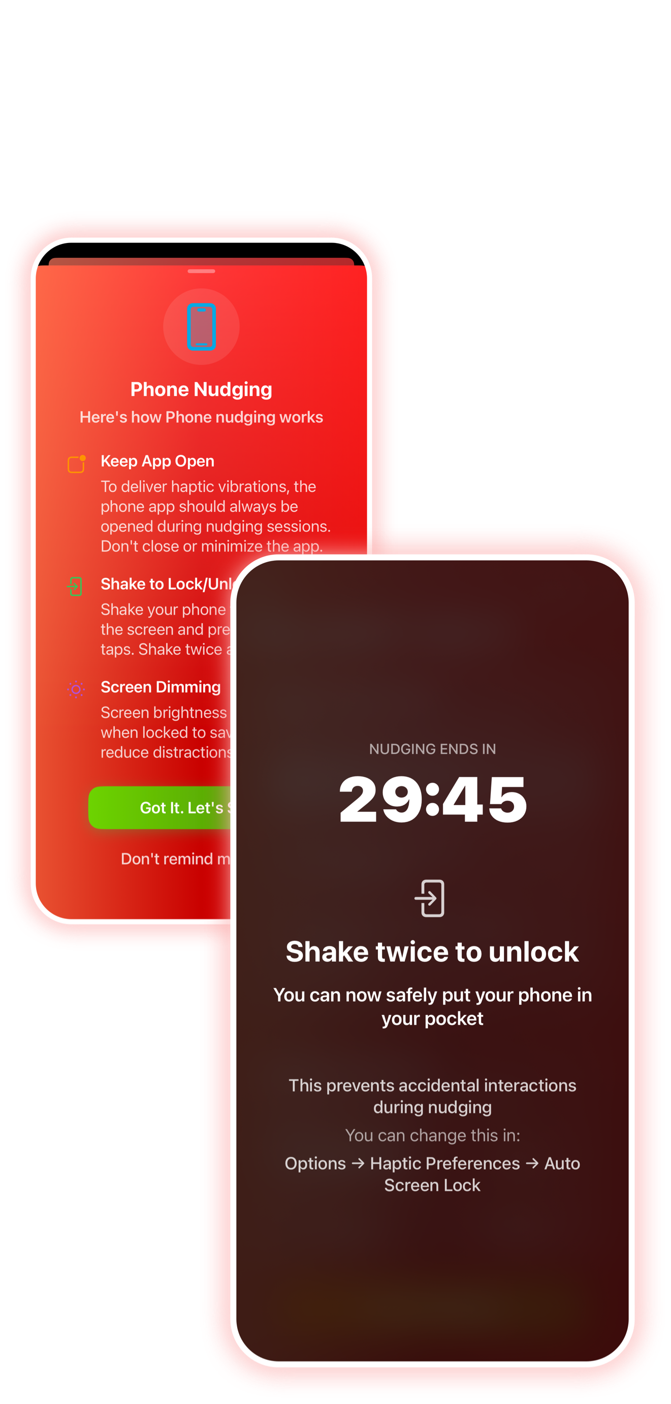 Choose from 20+ common behaviors or create your own